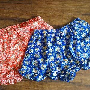 American Eagle Ruffle Shorts